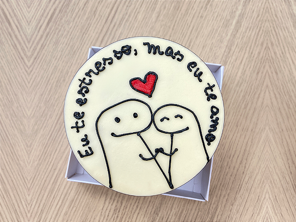 Bolo Bentô Cake Te Estresso Te Amo