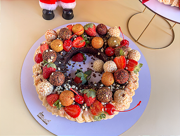 Guirlanda de Brownie G - 18 fatias