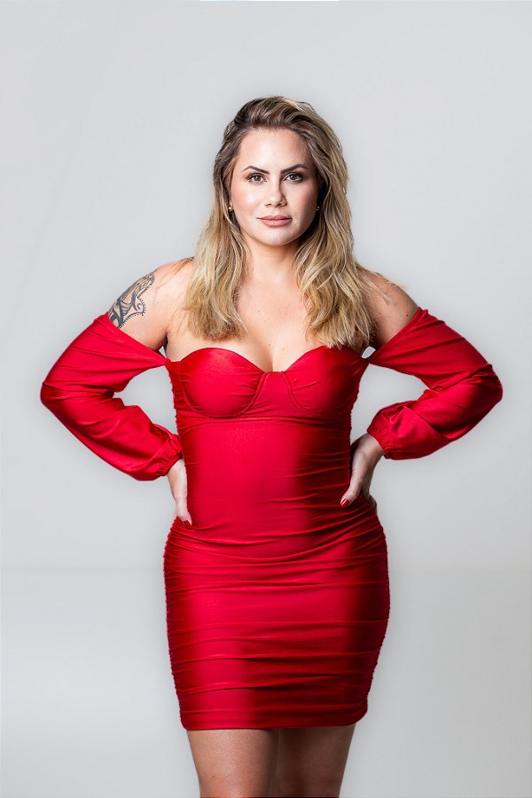 Vestido acetinado