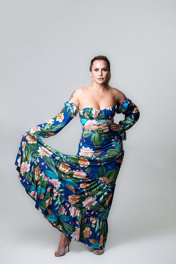 Conjunto Mabu Floral