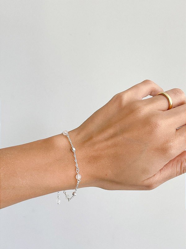 Pulseira Sirius Quartzo Transparente