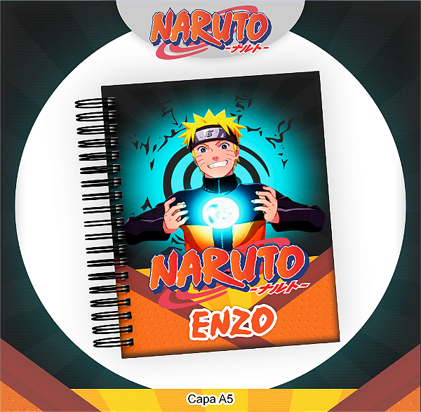Produto - Caderno Infantil - Naruto