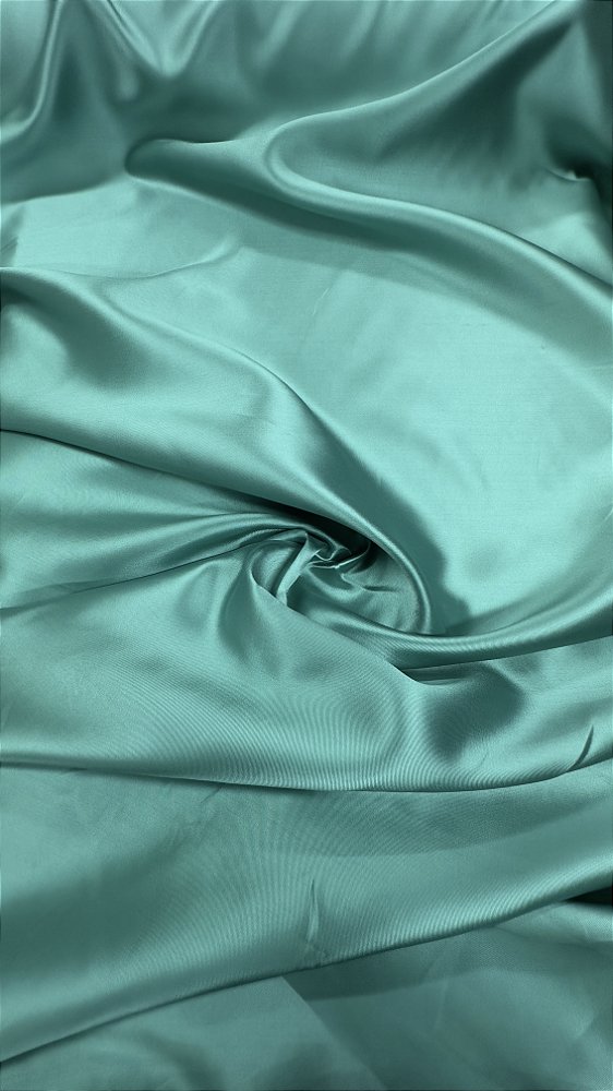 Tecido zibeline verde 100% poliester 140cm de larg