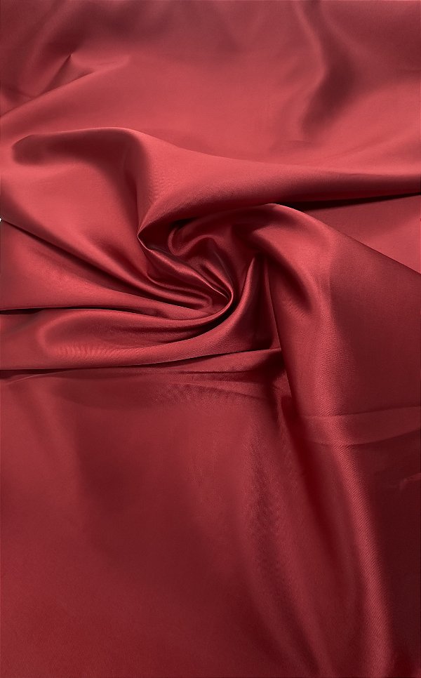 Tecido zibeline vermelho 100% poliester 140cm de larg