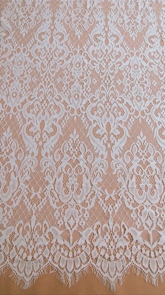 Tecido Renda Chantilly off white un-300x145