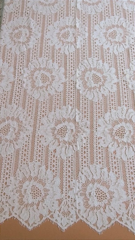 Tecido Renda Chantilly off white un-300x145