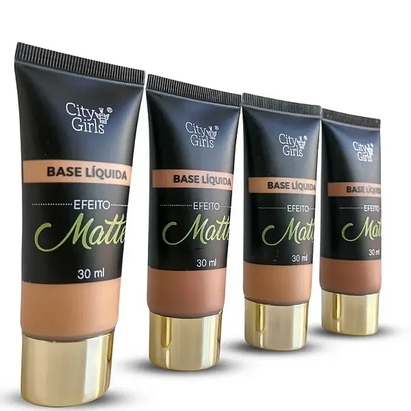 Base Líquida Efeito Matte City Girls