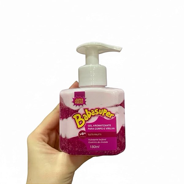 Gel Hidratante Para Virilha Tutti Frutti Super Poderes