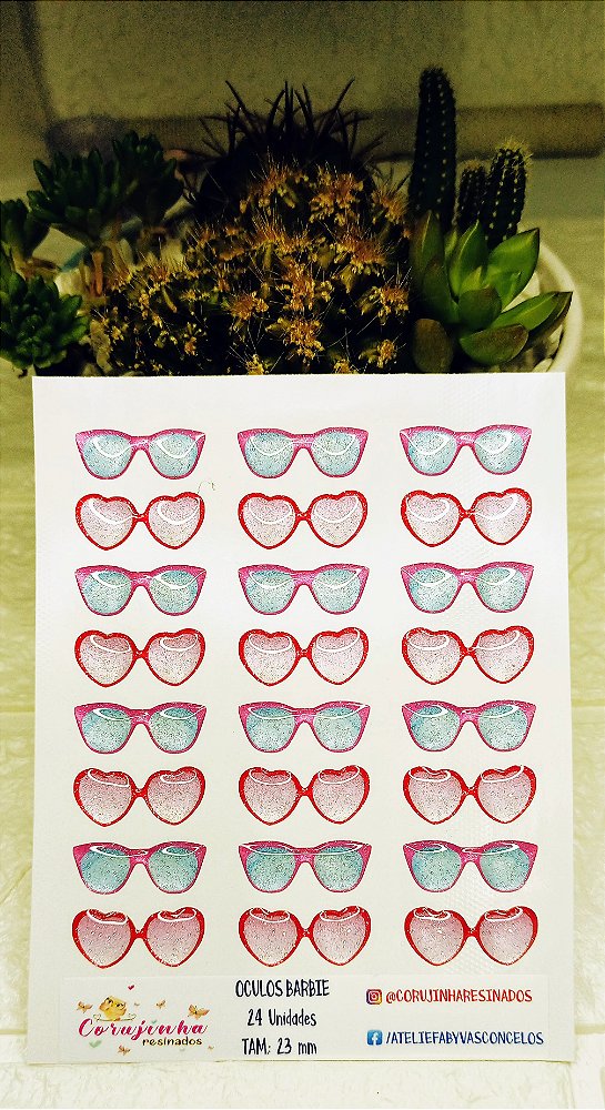 Oculos da Barbie