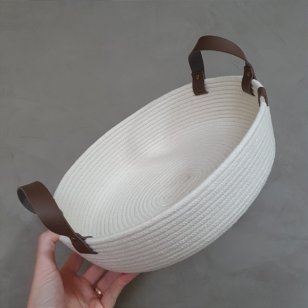 Bandeja 30cm x 25cm x 8cm | Com alças