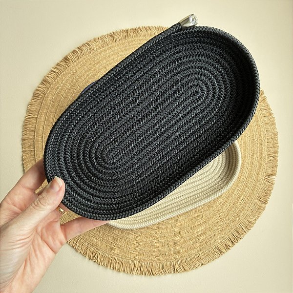 Bandeja Strass | P Preta Pronta Entrega