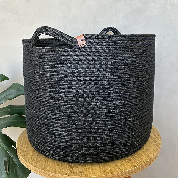 Cesto Organizador 40cm x 30cm | Corda Náutica | Pronta Entrega