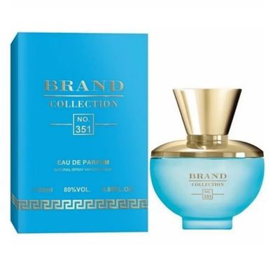 BRAND 51 VERSACE POUR FEMME DYLAM TURQUOISE FEMININO MINIATURA 25ML