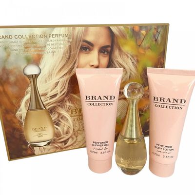 KIT FEM 007 BRAND J'ADORE - PERF.25ML/HIDRATANTE/SHOWER GEL