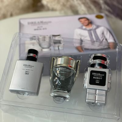 KIT MEN 03 DREAM - ALLURE, INVICTUS,PHANTON MINIATURA 25ML