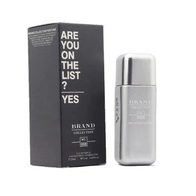 PERFUME 008 BRAND Insp.Olfativa 212 VIP MEM MINIATURA 25ML