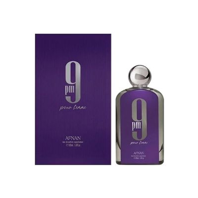 9PM POUR FEMME AFNAN 100ML ROXO