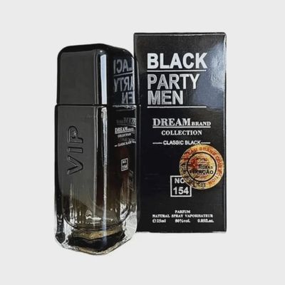 PERFUME 154 DREAM 212 VIP BLACK MEN MINIATURA 25ml