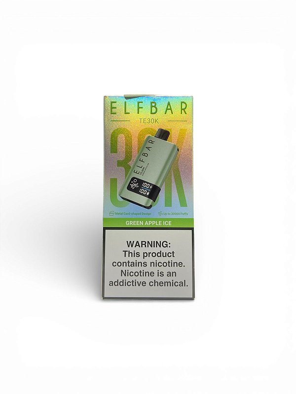 Elfbar TE30K Green Apple Ice