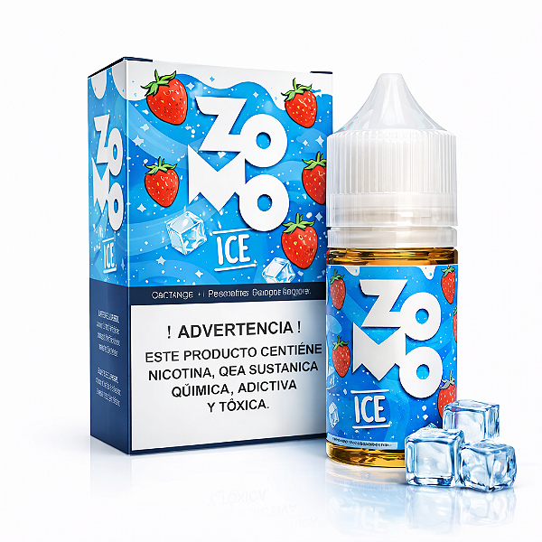 Nicsalt Zomo 50mg Strawberry/Morango Ice 30ml