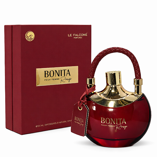 Perfume Árabe Bonita Pour Femme Rouge da Le Falcone 100ml