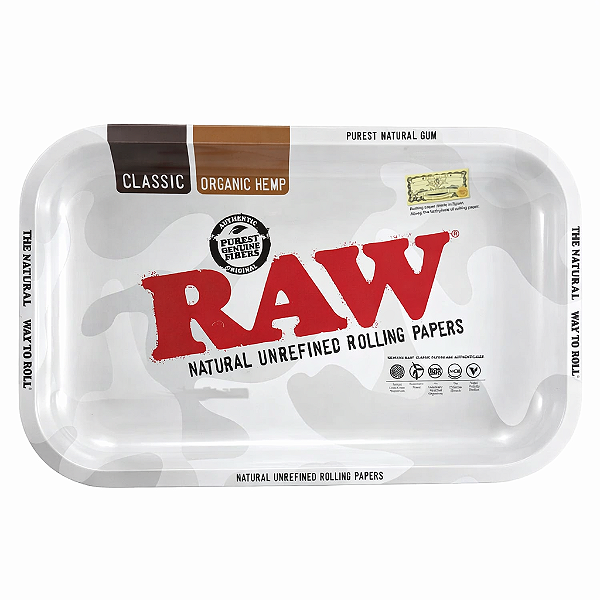 Bandeja RAW Classic Camuflada - Organic Hemp