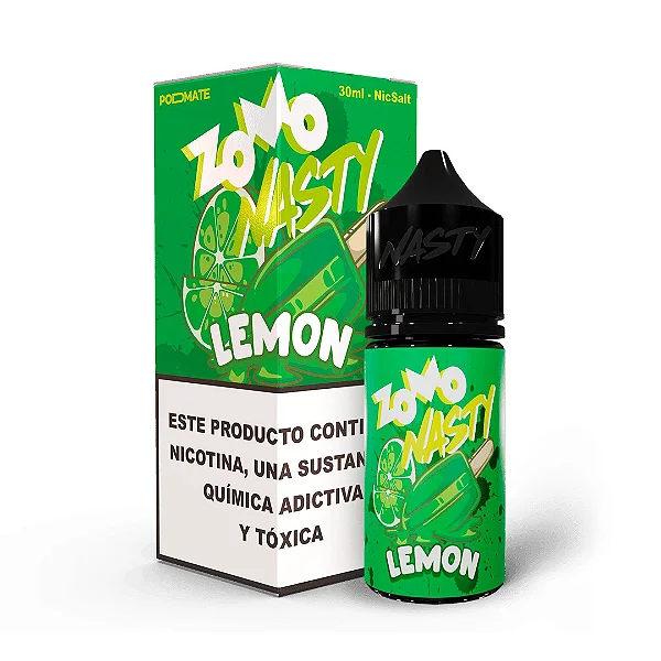 Liquido Zomo Nasty Lemon 35mg Picolé de Limão