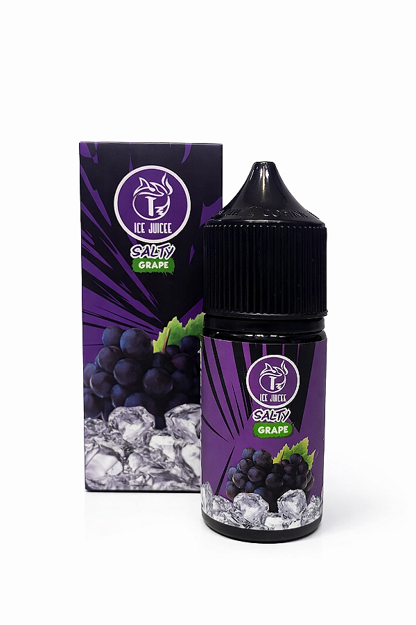 Ice Juice Salty Grape 35mg Nic Salt Uva