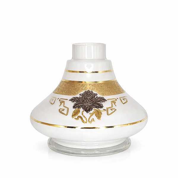 Base para Narguilé Bless Hookah Pequeno – Lamp Branco Imperial