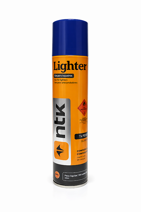 Gás para Isqueiros NTK Lighter 300ml