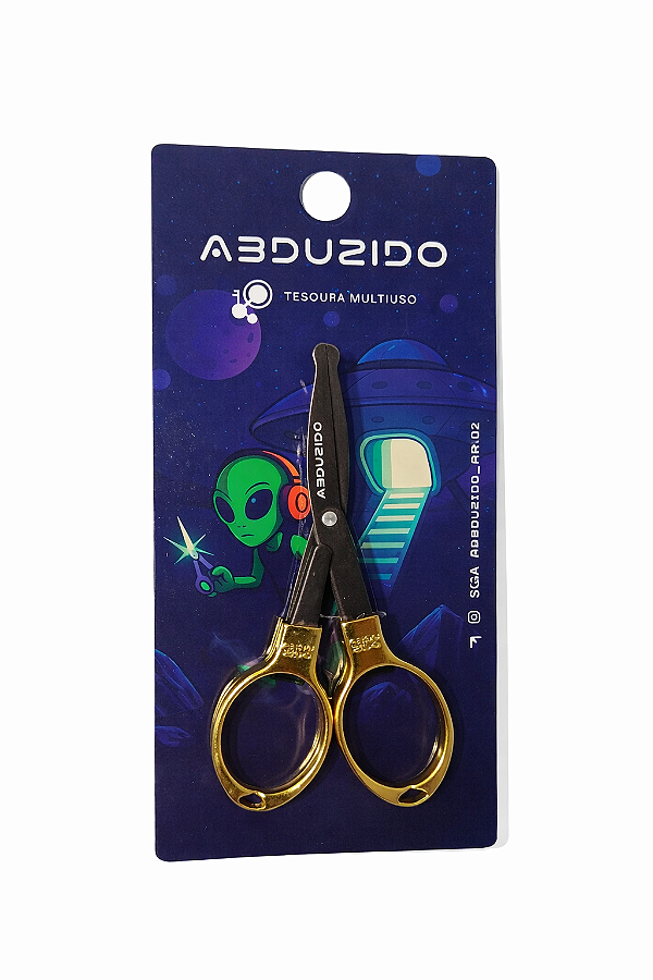 Tesoura Retrátil Multiuso Abduzido: Precisão com Tecnologia e Estilo