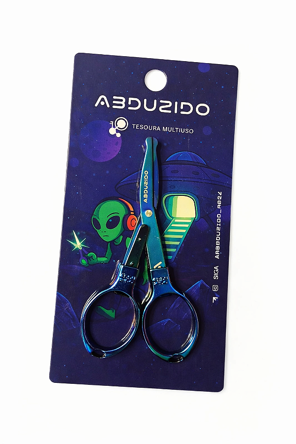 Tesoura Multiuso Abduzido High Metal - Furta-cor