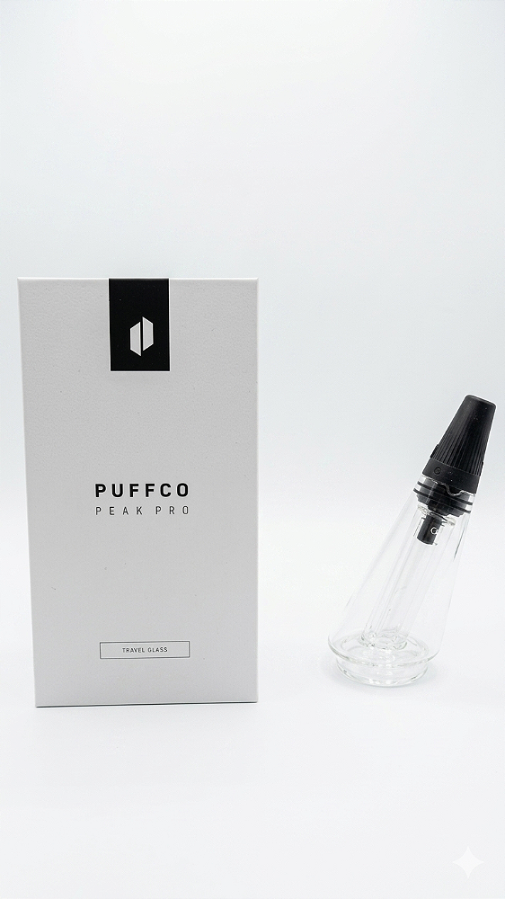Vidro de Reposição Puffco Peak Pro Travel Glass – Clear
