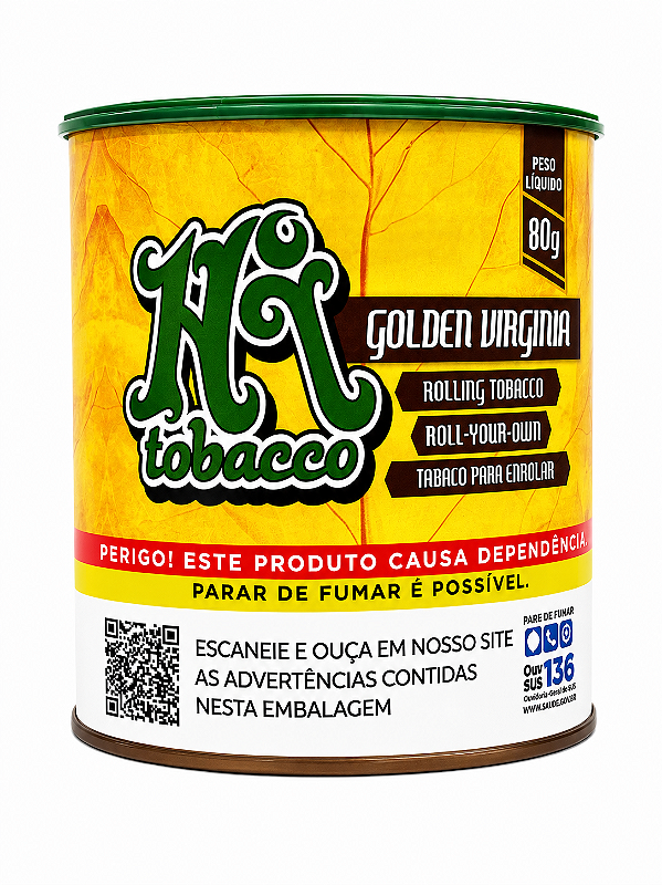 Hi Tobacco Golden Virginia 80g – Tabaco para Enrolar
