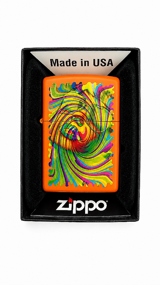 Zippo Original Colorful Design – Fabricado nos EUA