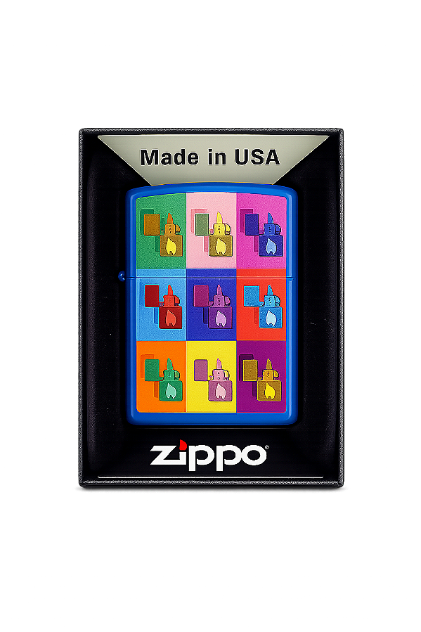 Zippo Original Pop Art – Fabricado nos EUA