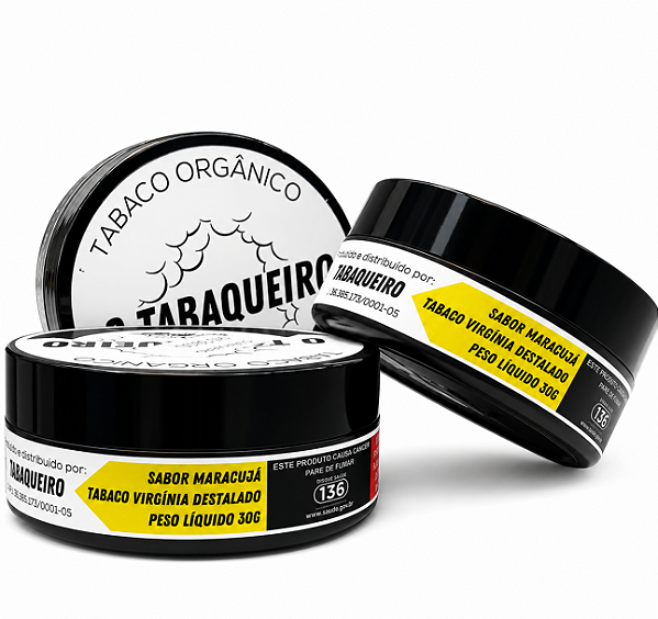 Tabaco Orgânico O Tabaqueiro – Virgínia Destalado 30g