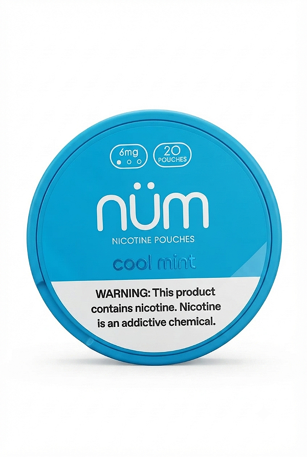 Pouch de Nicotina NÜM Cool Mint – 6 mg | 20 Sachês