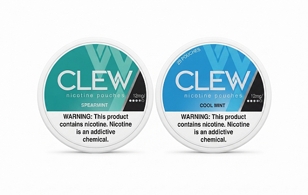 CLEW Nicotine Pouches 12mg – Spearmint / Cool Mint