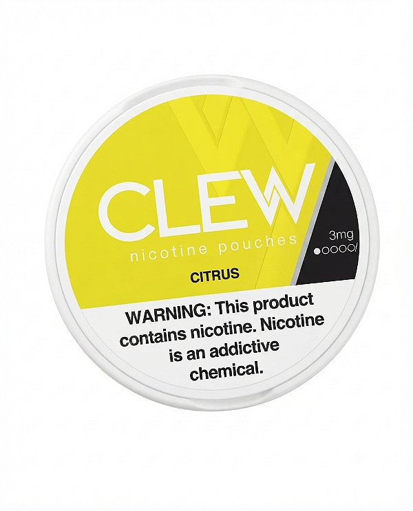 CLEW Nicotine Pouches Citrus 3mg – 20 Pouches