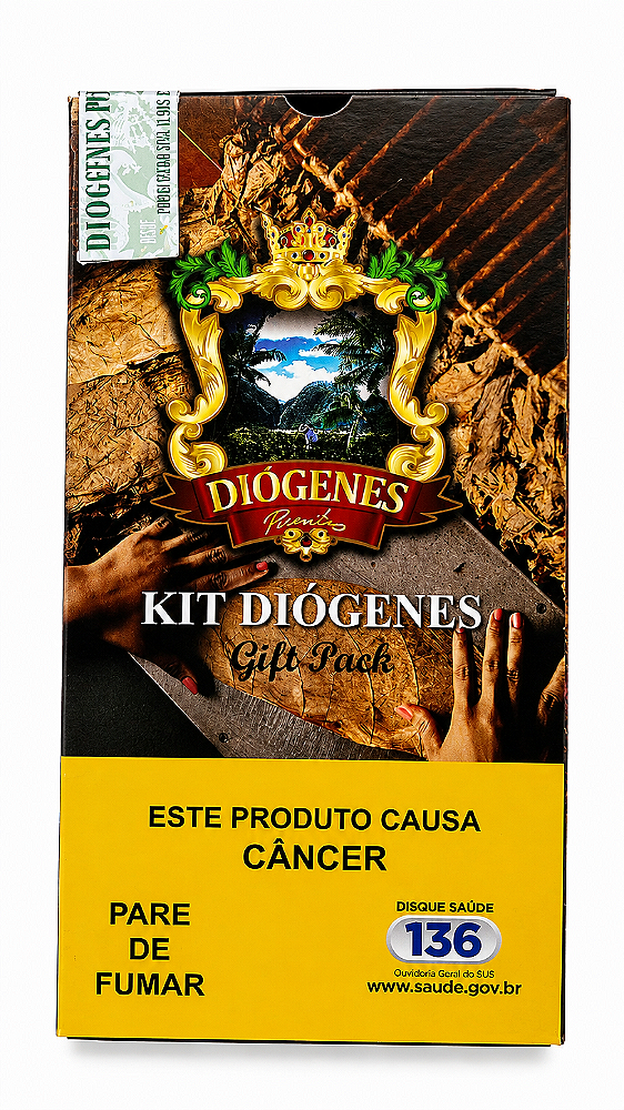 Kit Diógenes Gift Pack – Charutos Premium