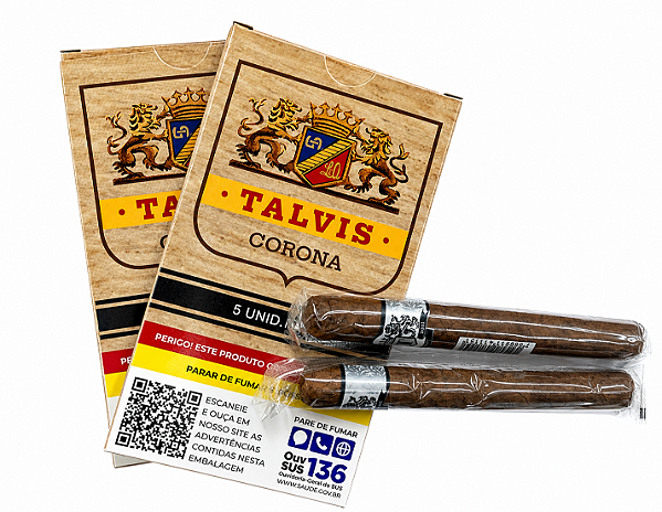 Charuto Talvis Corona – Caixa com 5 Unidades