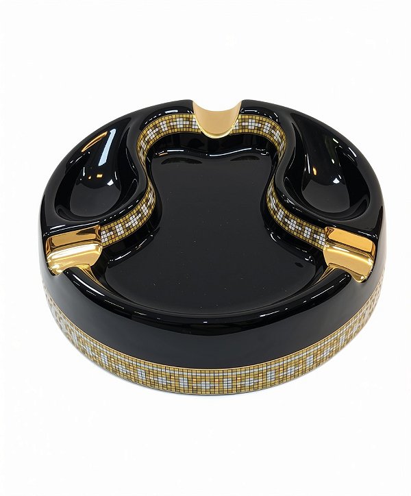 Cinzeiro Imperial para 3 Charutos Cerâmica