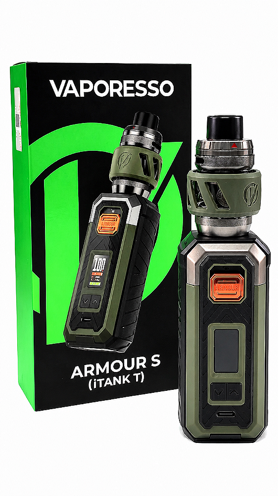 Vaporesso Armour S (iTank T) – Kit Mod com Bateria Externa