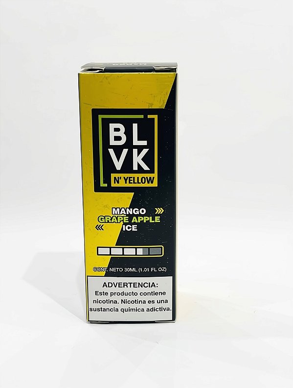 Nic Salt BLVK N' Yellow 35mg 30ml - Mango Grape Aplpe