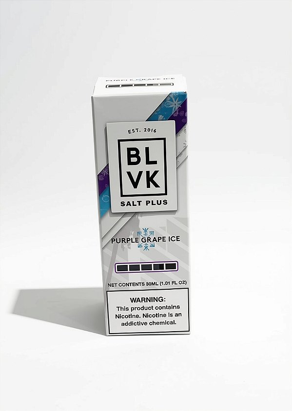 Juice BLVK Salt Plus - Purple Grape Ice 35mg (30ml)
