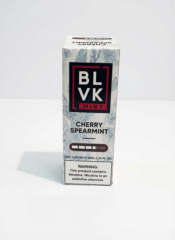 Juice BLVK Mint Nic Salt - Cherry Spearmint 35mg (30ml)