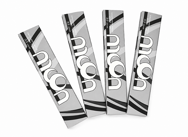 Seda Moon King Size Super Slim — 33 Folhas 4 Sedas Por 10,00