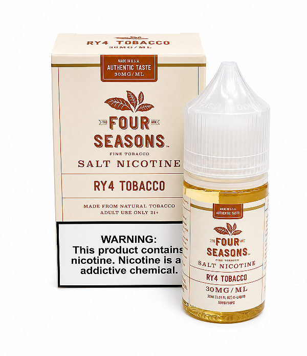 Nic Salt Four Seasons 35mg RY4 Tobacco 30mg – 30ml