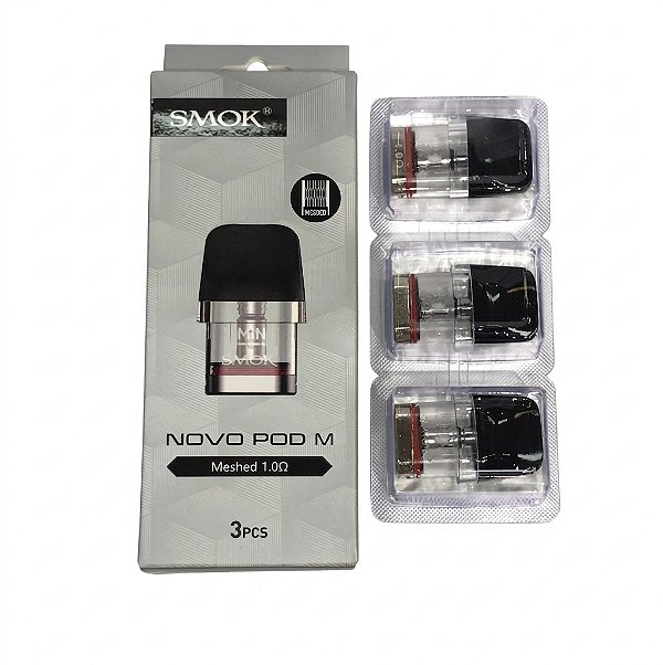 SMOK NOVO Pod M — Meshed | 3 Unidades